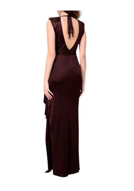 draped open-back bodysuit ELISABETTA FRANCHI | bodysuit | BO02061E2644